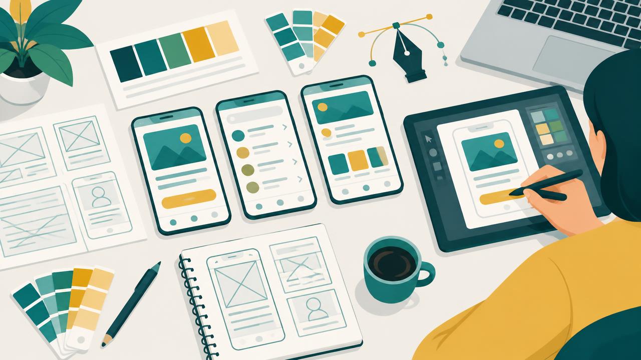 تصميم UI/UX من الصفر